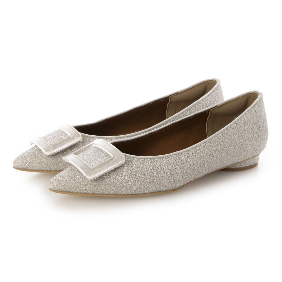 Женские прозрачные туфли-лодочки Evol на плоской подошве, с мягкой стелькой, размер 23,0 см (С.В.)