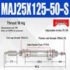 Adjustable Stroke Mini Stainless Steel Pneumatic Cylinder (maj16/20/25/32/40X100-25-50sca)