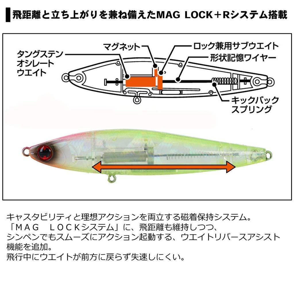 DAIWA Seabass Morethan Switch Hitter Fuyagai Lure 120S+R