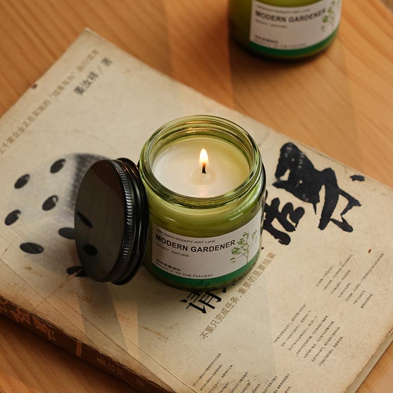 

Подарочный набор ароматических свечей с ароматом чая османтус - Долгоиграющий аромат для дома, спальни или использования в помещении English Pear & Freesia