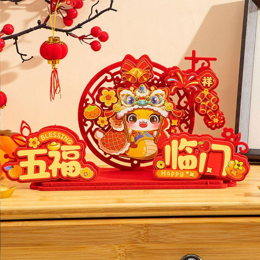 Chinese Style 2025 Snake Year Desktop Ornament Spring Festival Supplies  Wedding Celebration