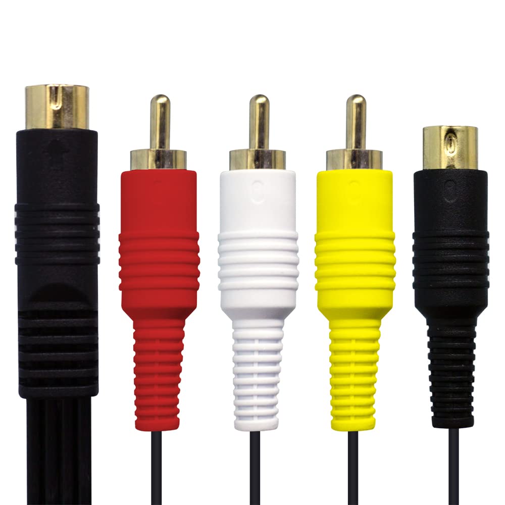 Columbus Circle Terminal Cable Sega Saturn Peripherals (for SS) S+AV -