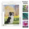 Full Round Diamond Painting Dog 5D Embroidery Animal Mosaic Cross Stitch Handicraft Home Decor 30x40cm/12x16inch