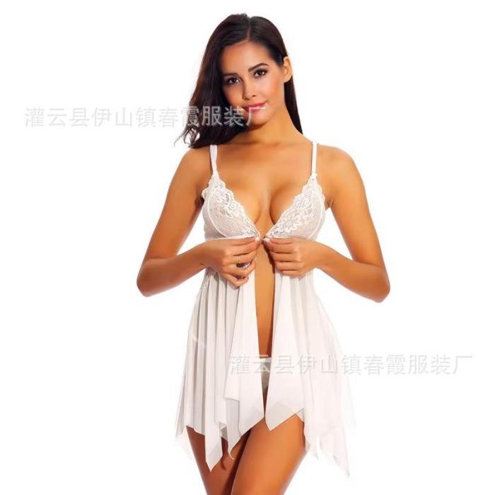 New models, popular lace mesh sex pajamas women's sex underwear pajamas summer