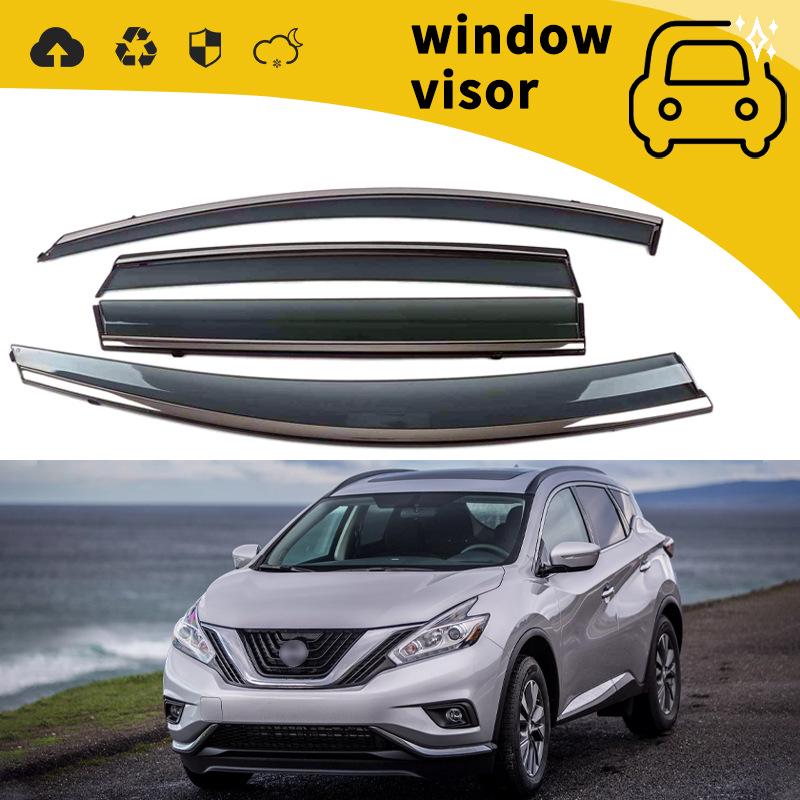 Fits Nissan Murano (2015-2016) Window Rain Guards & Deflectors