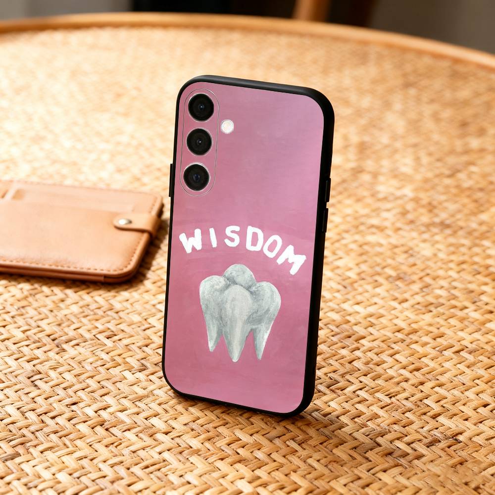 

T-Tooth T-Teeth Funny Dentist Phone Case For Samsung A73,A21s,A22,A31,A32,A52,A53,A71,A80,Soft Black Shell Samsung a42 5g