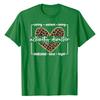 Activity Director Appreciation Activity Coordinator TShirt Leopard Print Graphic Professional Tee Tops Gifts for Women Unisex Love