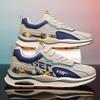 Sneakers Platform Rebound Spring and Summer Running Shoes Young and Young Outdoor Trend Color Matching Mesh Men's Shoes