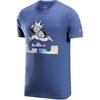 LeBron Rundhals Bedrucktes Lässiges Kurzarm-T-Shirt Herren T-Shirts Blau HF6190-491