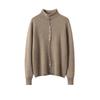 Lekasha Cashmere Women's Multi-Button Tie-Up Cardigan