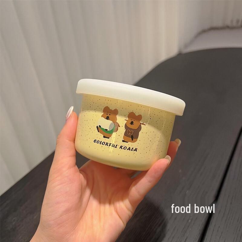 ZISIZ Cream Koala Ceramic Bowls