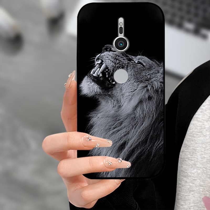 For Sony Xperia XZ2 XZ 4 2 1  Soft Silicone Black Back Shell Phone Cover For Sony XZ1 XZ2 XZ4 Funda Coque Shockproof Cases