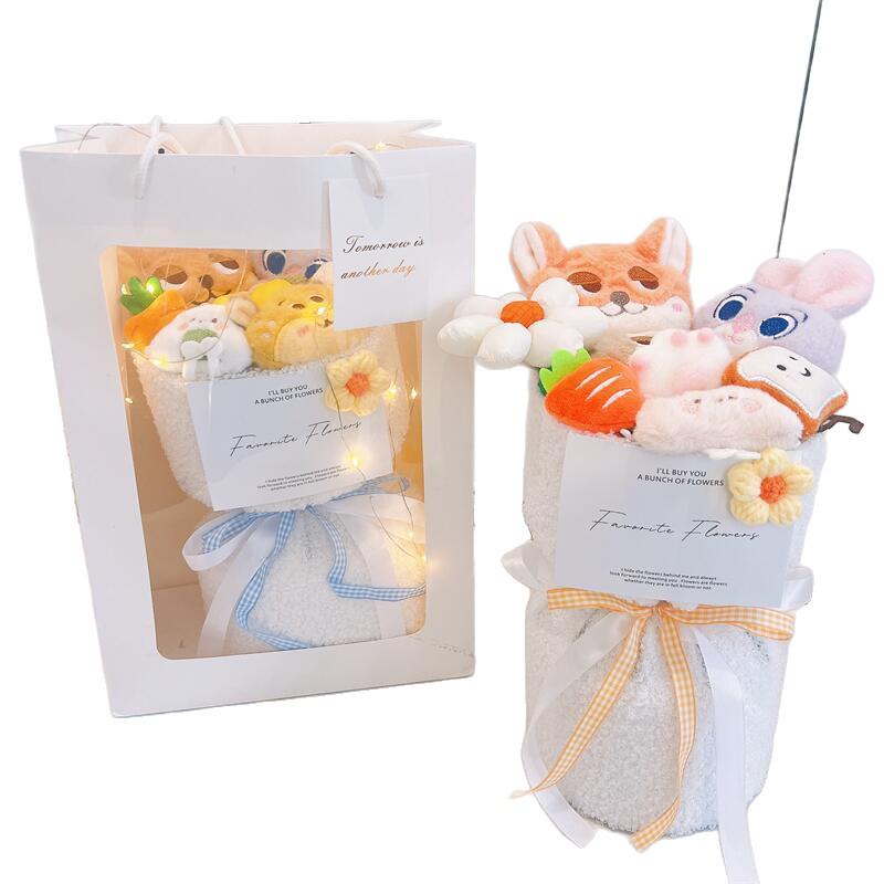 Valentine's & New Year Zootopia Plush Doll Bouquet Gift for Friends & Birthdays