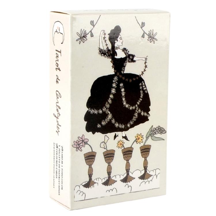 Carlotydes Tarot Deck Card Divination-Board Game Fortune Telling Game for Women