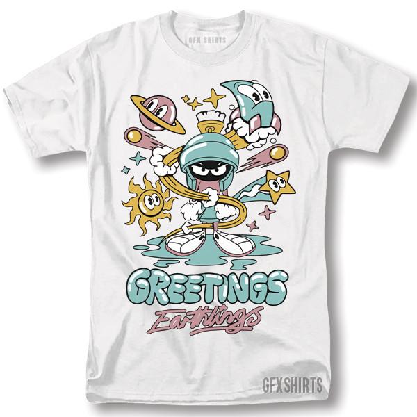 Marvin the Martian Shirt Classic Cartoon Vntg Graphic Design T-Shirt Unisex T-Shirt XXXXL
