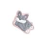 Hanging Style, Thickened, Super Absorbent, Cute Cartoon, Hand Towel, Coral Fleece, Small Square Towel, Dual-use for Kitchen and Bathroom