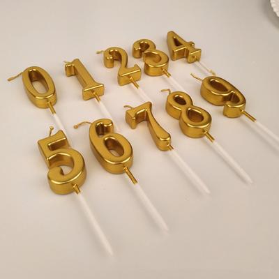 Yousheng יום הולדת קישוט מספר נרות עוגת טופר מתנה לילדים