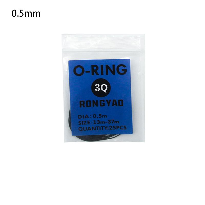 1 Beutel 0,5/0,6/0,7/0,8 mm Uhren-O-Ring Wasserdichte Gummi-Uhrengehäuse-Dichtungen Uhrenreparaturwerkzeug Für Uhrmacherwerkzeuge Zubehör