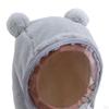 Gorro de invierno con diseño de orejas de animal y mascarilla para aventuras al aire libre