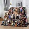 Friends Klassische TV-Serie Decke Charakter Muster Kollektion Flanelldecke Weiche Tagesdecke Sofa Wärmende Abdeckung Weihnachtsgeschenk