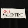 RED VALENTINO Black Wave Cut Double Breasted Poncho Coat coat 38 blackUsed