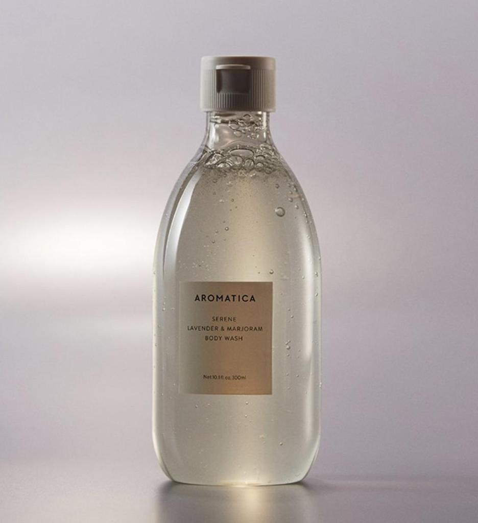 AROMATICA Serene Body Wash Lavender Marjoram Hydrating Cleanser 300ml