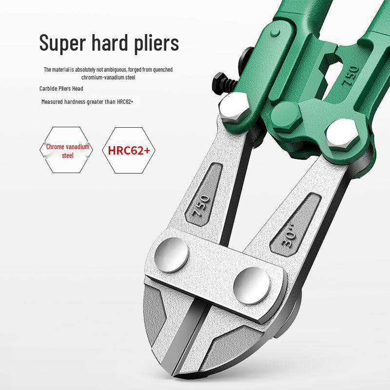 Hävstångsverkande örnnäbb tråd- och armeringsjärnskärare - Stor, arbetsbesparande tång