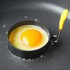 4Pcs Fried Eggs Rings Mold with Oil Brush Stainless Steels Frying Eggs Mold Nonstick Pancakes Shapers Eggs Rings Mold
