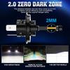 2Pcs Canbus H4 LED Headlight Bulbs High Low Beam 30000LM Car Motorcycle Lights 32Core CSP Led Lamps Auto Moto Headlamp Plug&Play 12V 6500K White