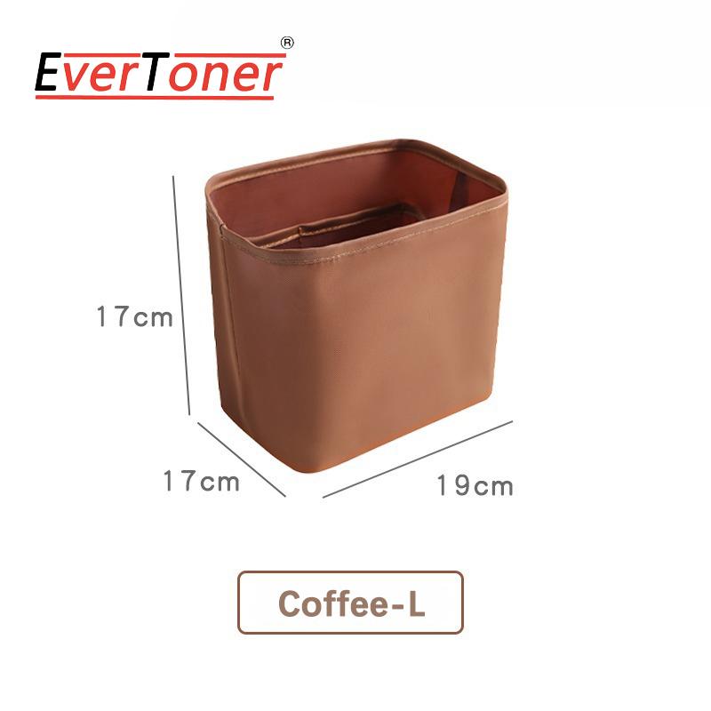 EverToner Travel Handbag Insert Twill Organizer Waterproof Liner For C-line Triomphe Bucket Bag
