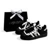 Originals Superstar 2 Skateboard Shoes Unisex Low Top Black/Silver JH9977(Team52-4.0S-BOX)
