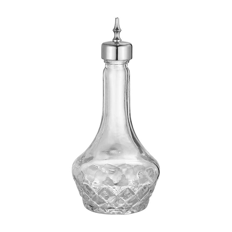 

Japanese Style Diamond Pattern 90ml Bitter Bottle прозорий