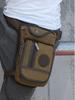 Riñonera de Lona Impermeable para Hombre para Exteriores, Cruzada Resistente al Desgaste para Viajes