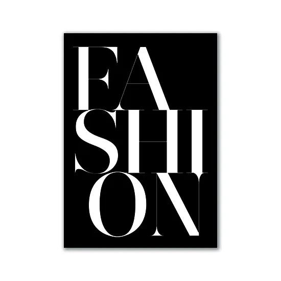 Fashion Black And White Sexy Poster Flower Women Motivational Text Minimalist Canvas Painting for Living Room Modern Home Decor