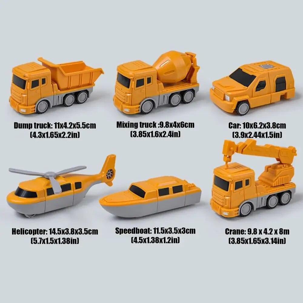 26 ks/sada magnetických transformačních strojů, sestavených hraček s úložným boxem, magnetických bloků, hraček pro venkovní batolata