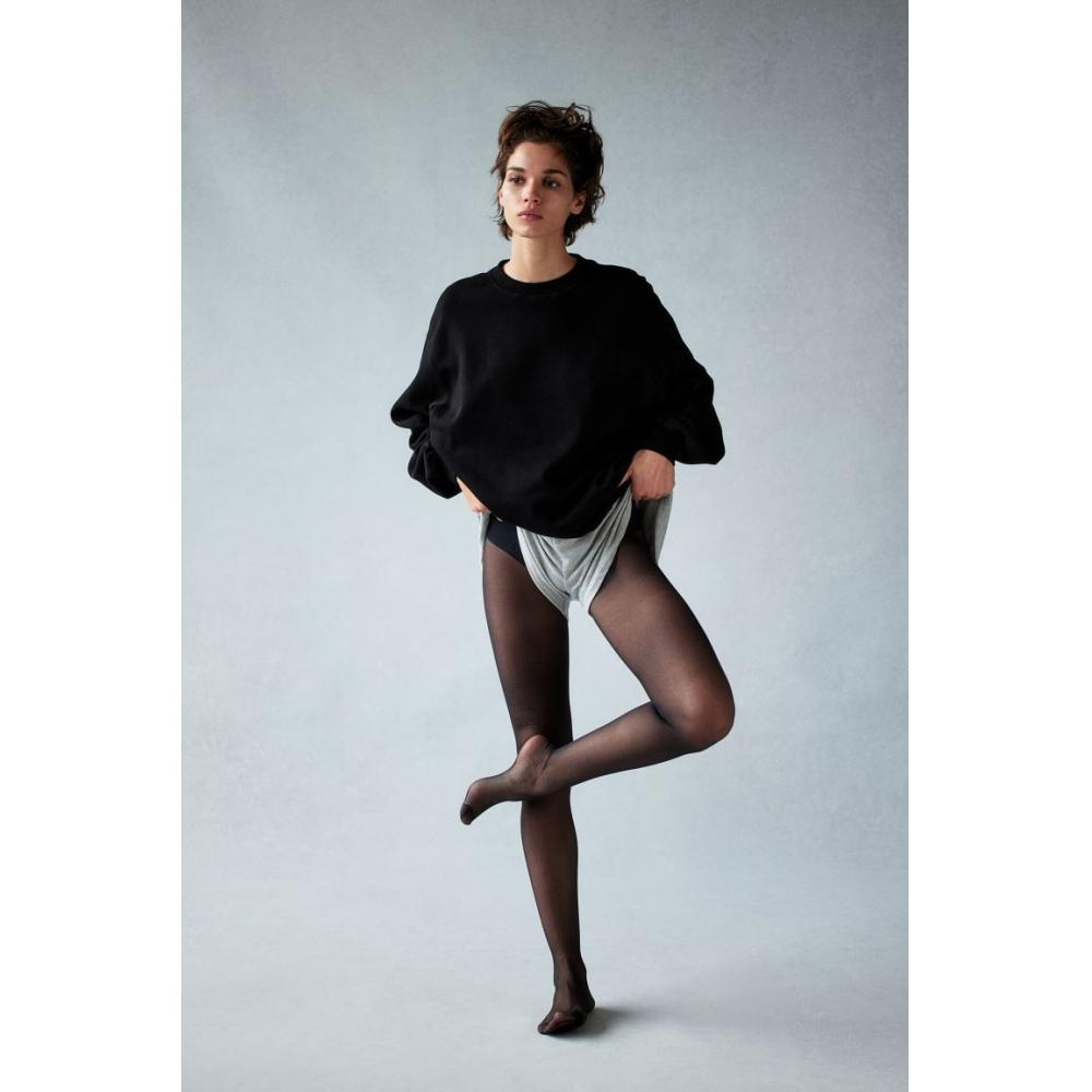 

Толстовка оверсайз HM черная