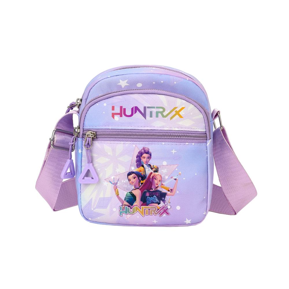 KPop Demon Hunters Shoulder Bag Trendy Single Shoulder Messenger Bag Pack Candy Bag Purse Wallet Handbags