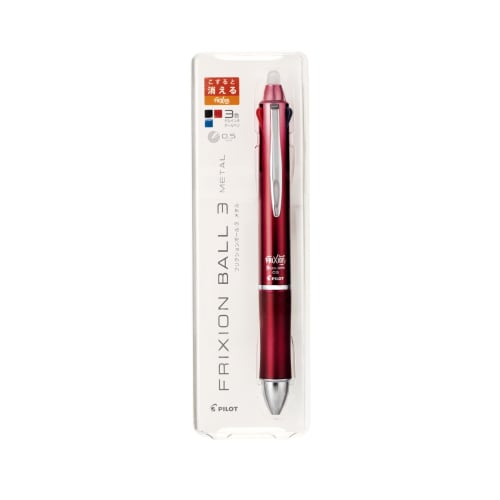 Pilot Frixion Ball 3 Metal 0.5mm Gradient Red LKFB150EF-GRR