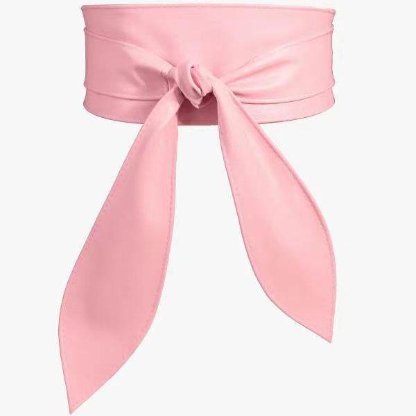 Ceinture Cinch à Nœud Rétro Français pour Femmes