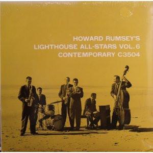 

LP Record HOWARD RUMSEYS LIGHTHOUSE ALLSTAR Vol. 6 OJC386 CONTEMPORARY 1989 US Jazz Used