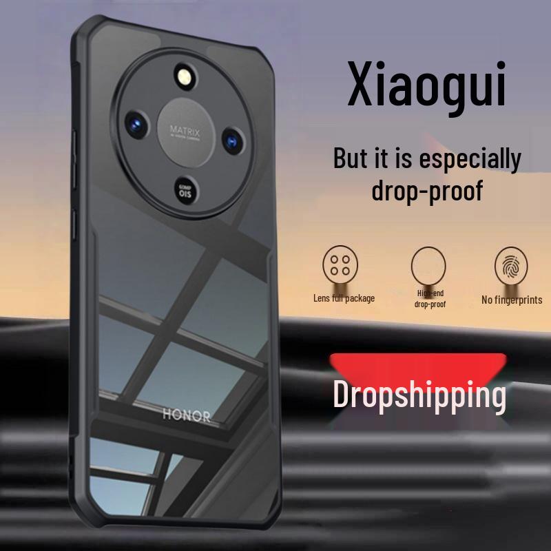 

Xundi Силиконовый Противоударный Полностью Закрывающий Прозрачный Чехол для Honor X9D (Зарубежная версия) Honor X9D