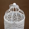 Iron Art Candle Holder Bird Cage Desktop Ornament Craft  Home Decoration