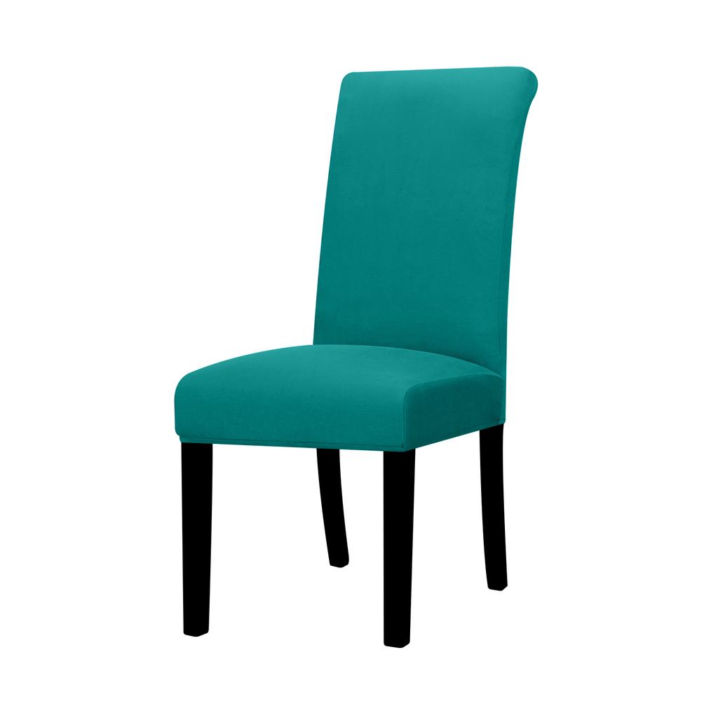 Elastic Solid Color Chair Cover Spandex Stretch Slipcovers Chair Seat Covers for Kitchen Dining Room Wedding Banquet Home Decor