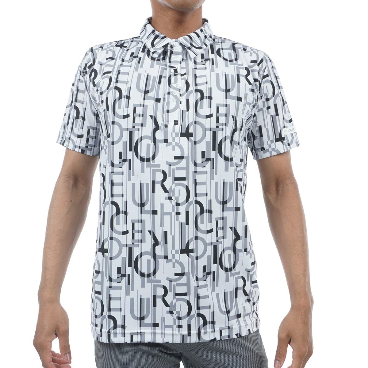 

Bridgestone Golf ULTICORE Short Sleeve Golf Shirt ABM06A Men s White