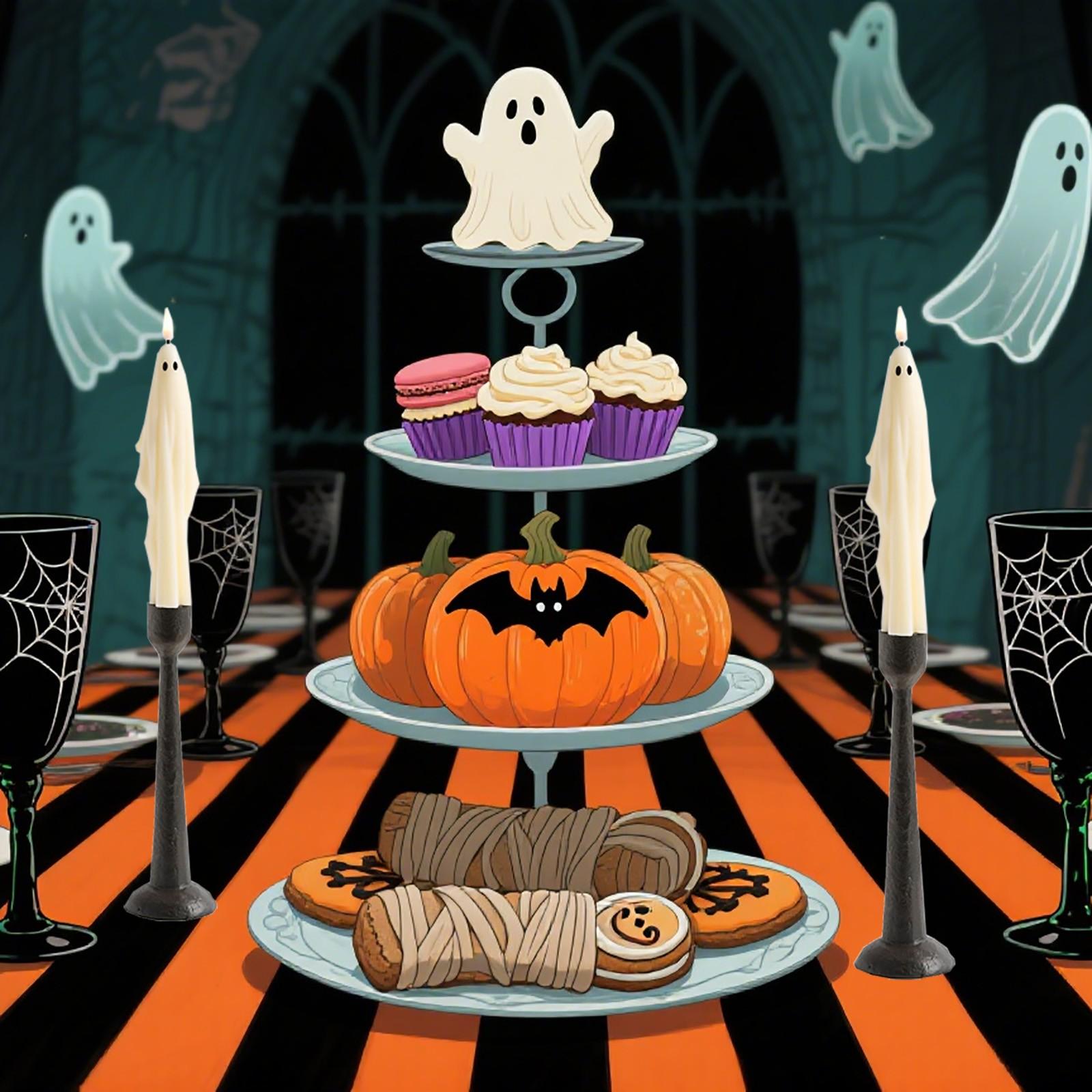 

Беспламенные свечи, Подходят для семейных посиделок на Хэллоуин One Size