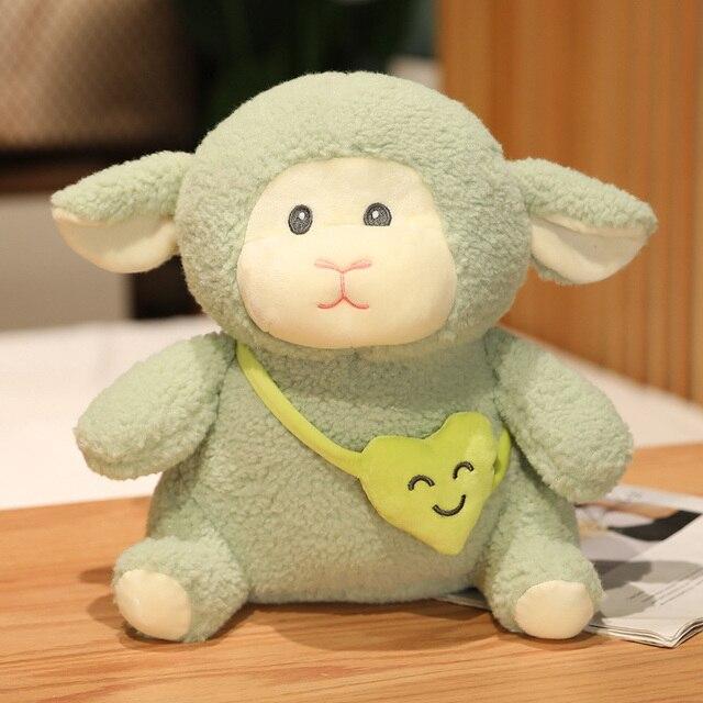 1 шт. 20/25 см каваи овцы плюшевые игрушки мягкие куклы альпака прекрасная игрушка — фото 9