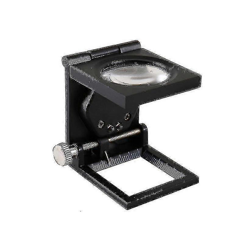 Magnifying Glass Standable - 50x Handheld Foldable Magnifier Shatterproof Magnify Glass