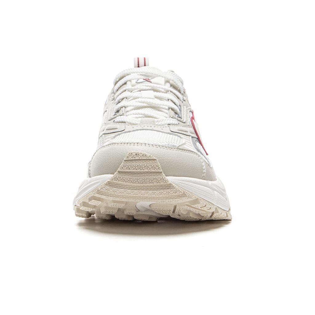 New LiNing Star Ring Cushioning Abrasion Resistant Breathable Low Top Casual Shoes Men's Ecru AGCV111-3