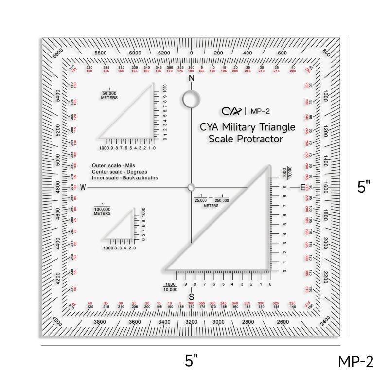 Praktische Militärische Topographische Karte Maßstab Mgrs Verwendung Militärischer Koordinatenmaßstab Für See-/Landnavigationsabenteuer