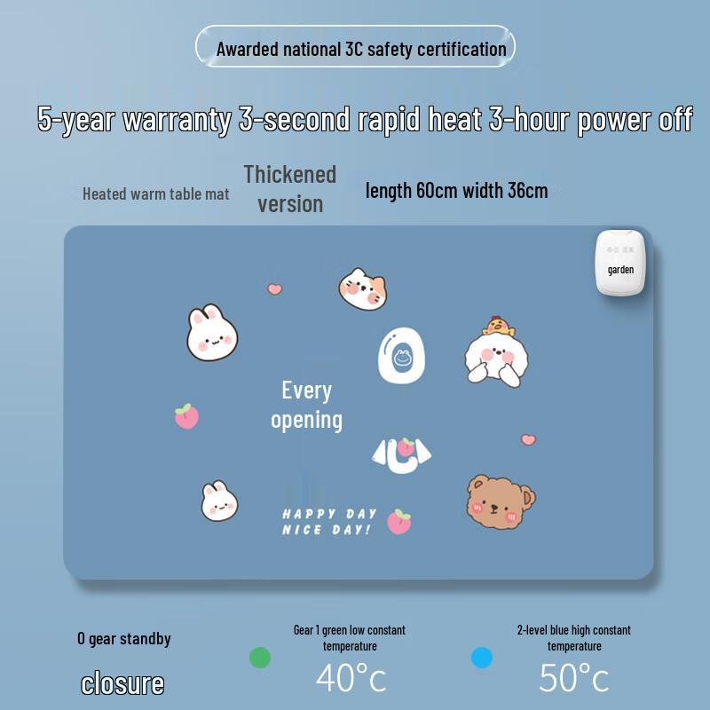 

Нагреваемый настольный коврик и коврик для мыши